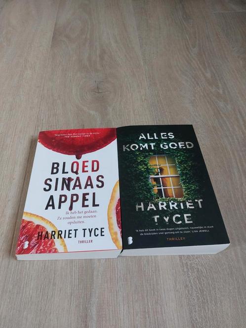 Harriet Tyce: bloedappelsien en alles komt goed, Boeken, Thrillers, Zo goed als nieuw, Ophalen of Verzenden