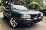 Oldtimer Audi 80 2.0E Benzine, Autos, 4 portes, Jantes en alliage léger, Boîte manuelle, Noir