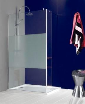 Paroi de Douche Italienne – Verre Sablé – NEUF, Bricolage & Construction, Sanitaire, Neuf, Douche, Chrome, Verre, Enlèvement ou Envoi
