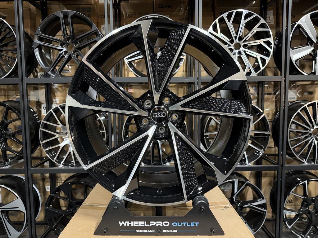 21 inch AUDI RS velgen 5X112 Q7 SQ7 Q8 ETRON S SQ A6 A7 A8, Autos : Pièces & Accessoires, Pneus & Jantes, Véhicule de tourisme