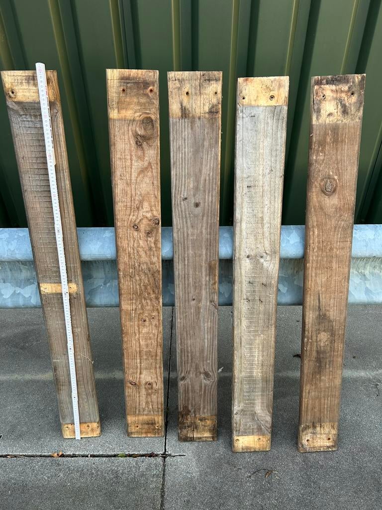 hardhout planken, Ophalen, Gebruikt, 25 tot 50 mm, Plank