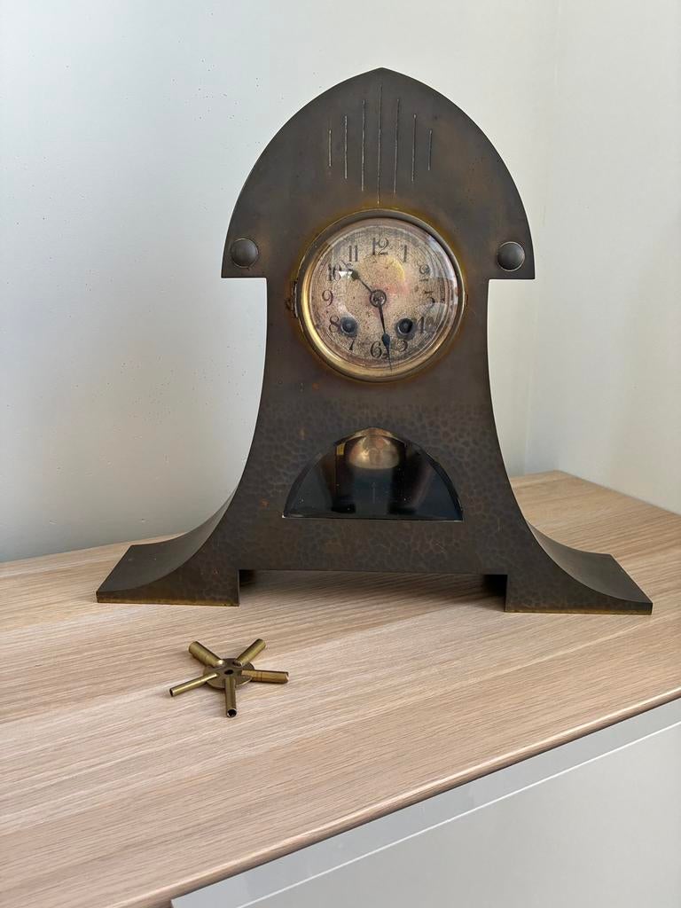 Art deco tafelklok, Maison & Meubles, Accessoires pour la Maison | Horloges, Enlèvement, Comme neuf