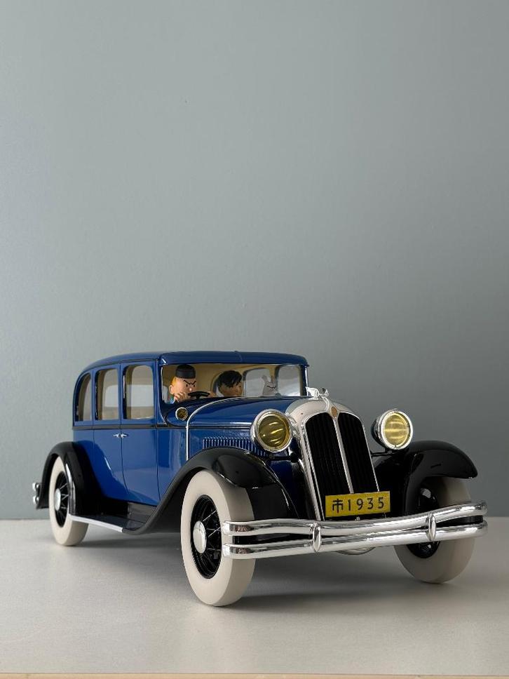 De Chrysler van Nanking Tintin Moulinsart, Verzamelen, Stripfiguren, Nieuw, Beeldje of Figuurtje, Kuifje, Ophalen of Verzenden