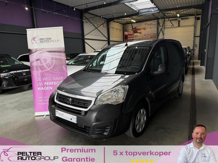 Peugeot Partner 1.6HDi Lichte Vr. GPS Camera 3-zitpl. Trekh, Auto's, Peugeot, Bedrijf, Partner, ABS, Airbags, Airconditioning