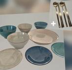 Moderne serviesset met bijpassend bestek, Koreaanse stijl, Ophalen, Keramiek