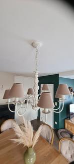 Luchter met kapjes.. zo goed als nieuw, Huis en Inrichting, Lampen | Kroonluchters, Ophalen