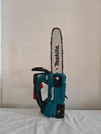 Tronçonneuse Makita sans fil 18V Comme neuf + batt + chargeu, Enlèvement, Comme neuf, Autres types, Makita