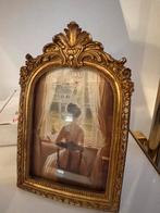 Kader in goud 15 x 13 cm, Ophalen of Verzenden