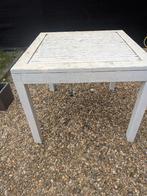 Hout tafel voor buiten, Ophalen, Gebruikt, Vierkant, Hout