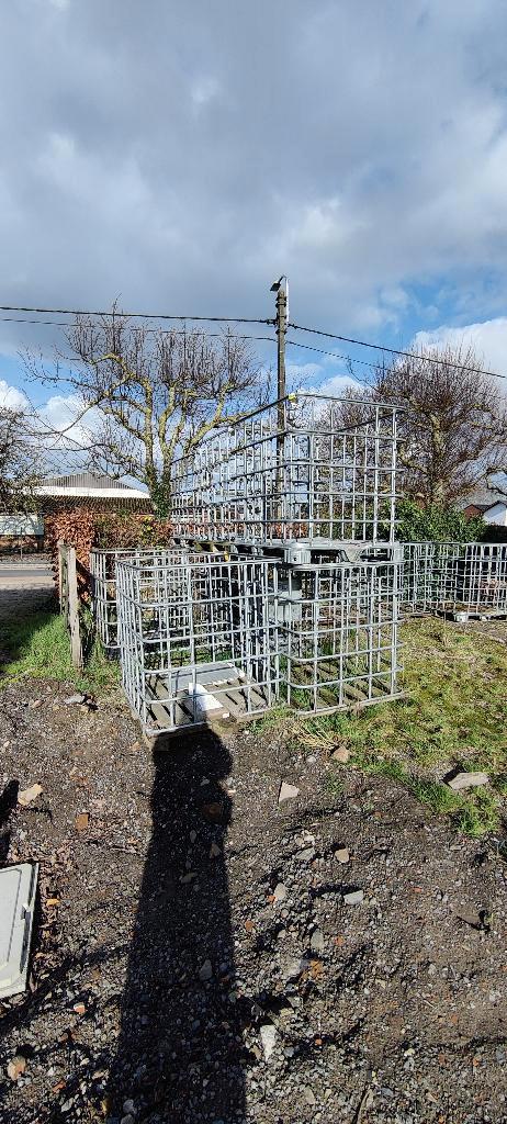 Kratten/kooien voor opslag hout, dakpannen,..., Bricolage & Construction, Casiers & Boîtes, Utilisé, Casier, 100 cm ou plus, 50 cm ou plus