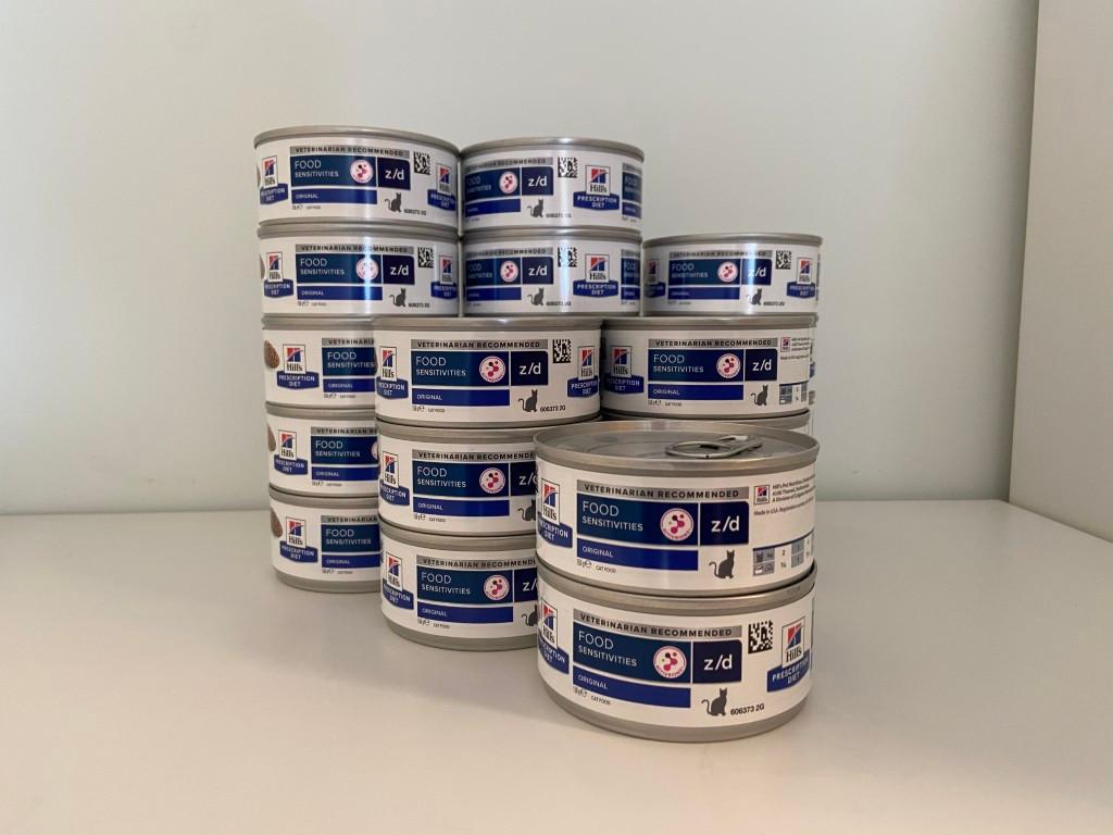 Hill's Prescription Diet Sensitivities pour chats 22 pieces, Enlèvement ou Envoi, Chat