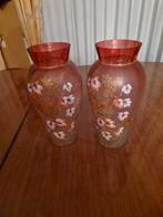 Cranberry glas vazen, Ophalen