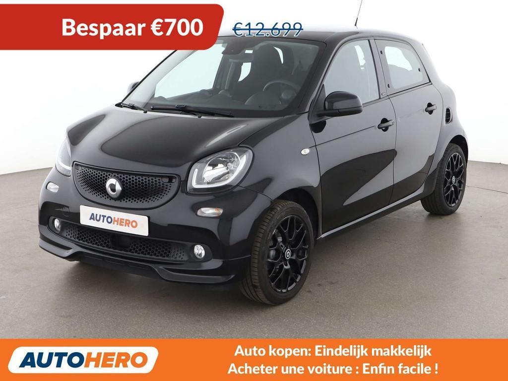 Smart Forfour 1.0 Basis passion (bj 2019, automaat), Automaat, Gebruikt, Zwart, 5 deurs