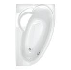 Bad - hoekbad wit - licht beschadigd, Enlèvement, Neuf, Baignoire