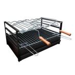 Tuozi Griller 60 Deluxe Houtskoolbarbecue — 60x40cm, Ophalen, Nieuw, Tuozi, Met accessoires