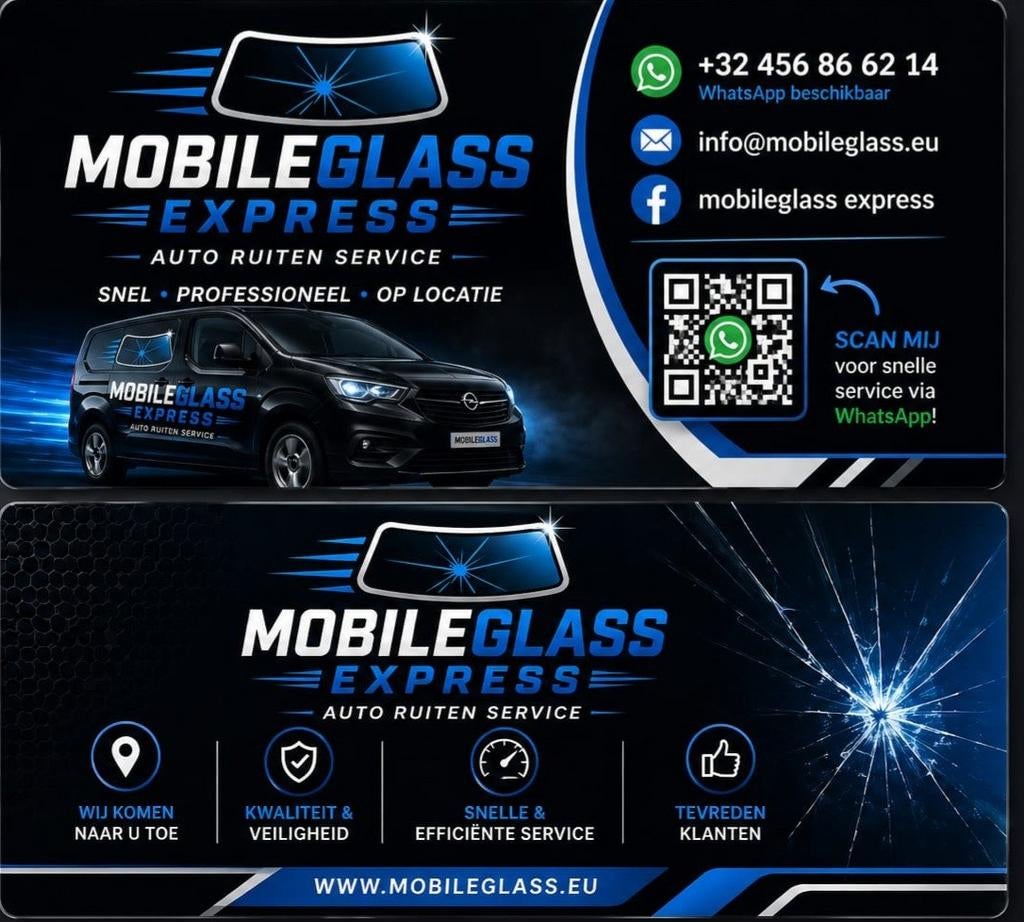 Voorruit kapot? Wij komen direct naar u toe en vervangen sne, Auto's, Overige Auto's, Particulier, Te koop