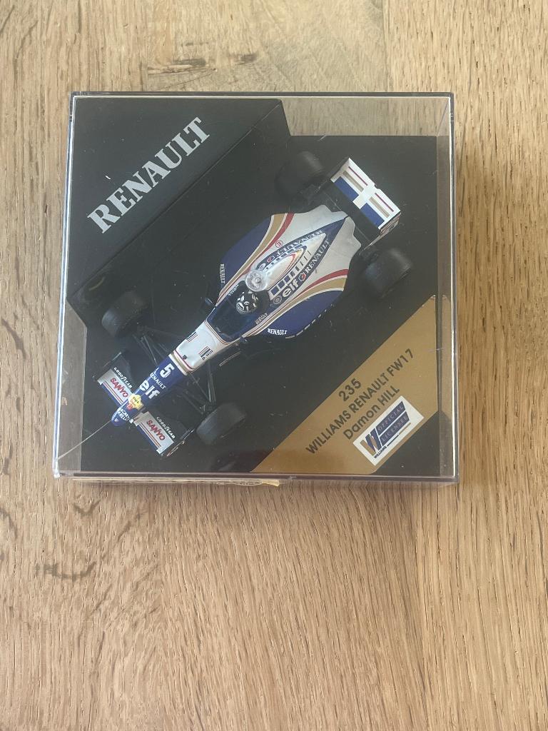 Modèle de voiture Williams Renault Damon Hill, Enlèvement ou Envoi, Utilisé, Voiture, Autres marques