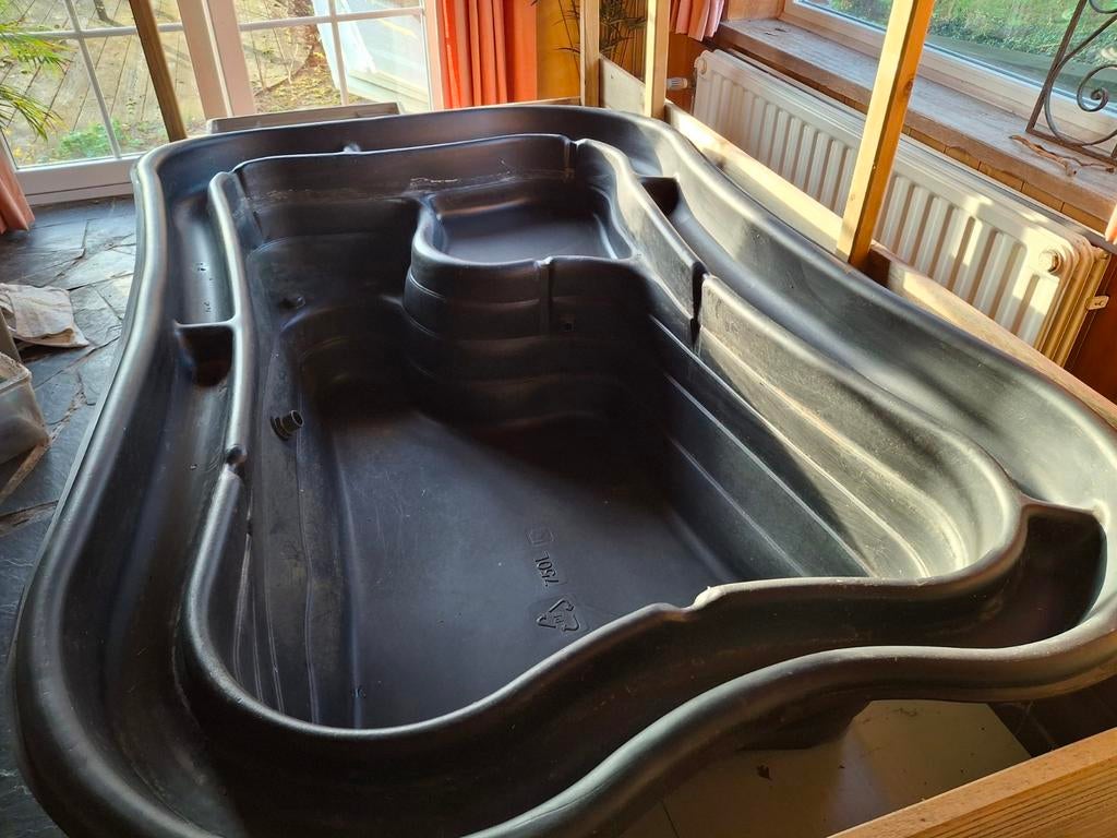 Bassin préformé,  étang, Enlèvement