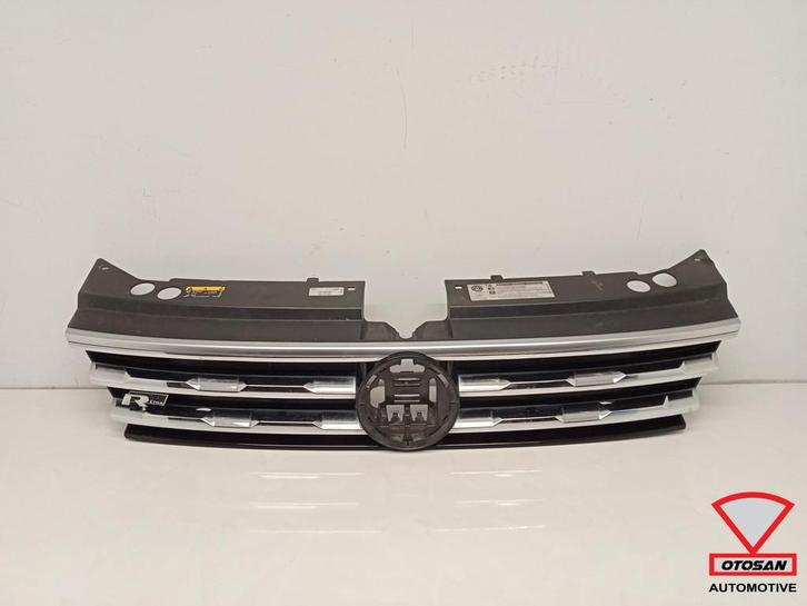 VW Tiguan Allspace 5NN R-Line Grille Grill 5NN853653B, Auto-onderdelen, Carrosserie, Volkswagen, Gebruikt