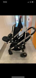 Poussette double icandy, Enlèvement, Comme neuf, Poussette