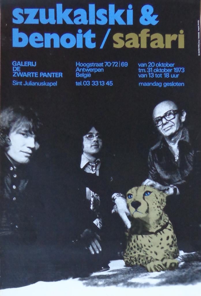 ALBERT SZUKALSKI / AFFICHE / KLEURZEEFDRUK / 89x59cm PANTER, Ophalen of Verzenden