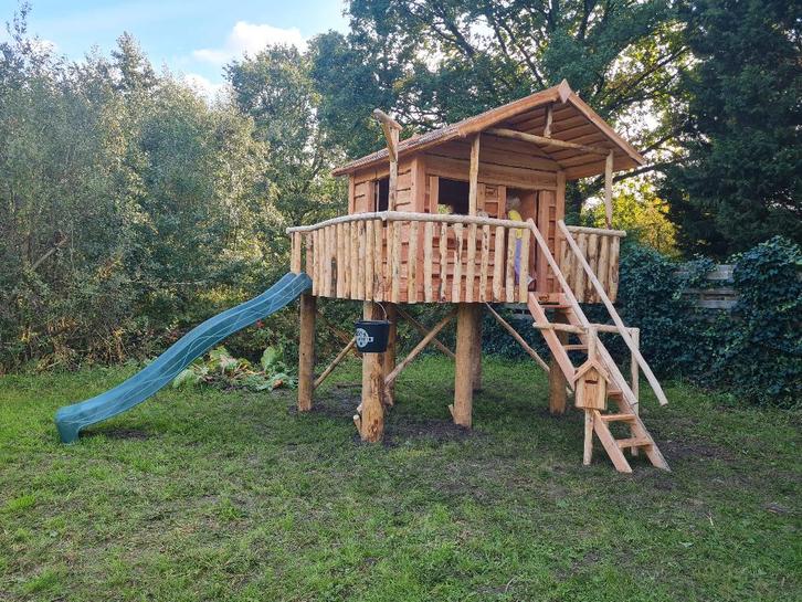 Prachtige Boomhut Boris speelhuisje, Enfants & Bébés, Jouets | Extérieur | Cabanes d'enfant, Utilisé, Bois, Enlèvement