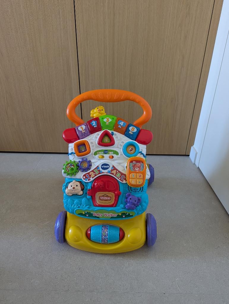 Loopwagen Vtech, Ophalen, Zo goed als nieuw, Jongen of Meisje