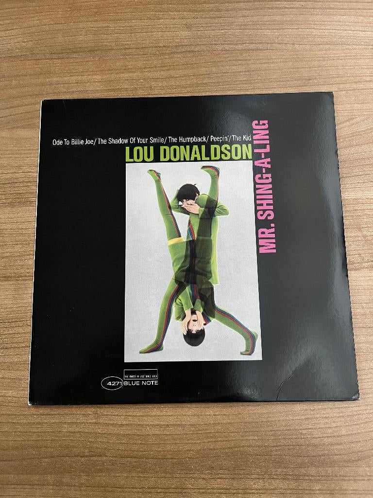 LOU DONALDSON - MR. SHING-A-LING  (BLUE NOTE), CD & DVD, Vinyles | Jazz & Blues, Enlèvement ou Envoi, Utilisé, Jazz, Housse de protection extérieure