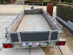 Heel sterke geremde aanhangwagen merk Hapert 2,7 ton, Auto diversen, Aanhangers en Bagagewagens, Ophalen, Gebruikt