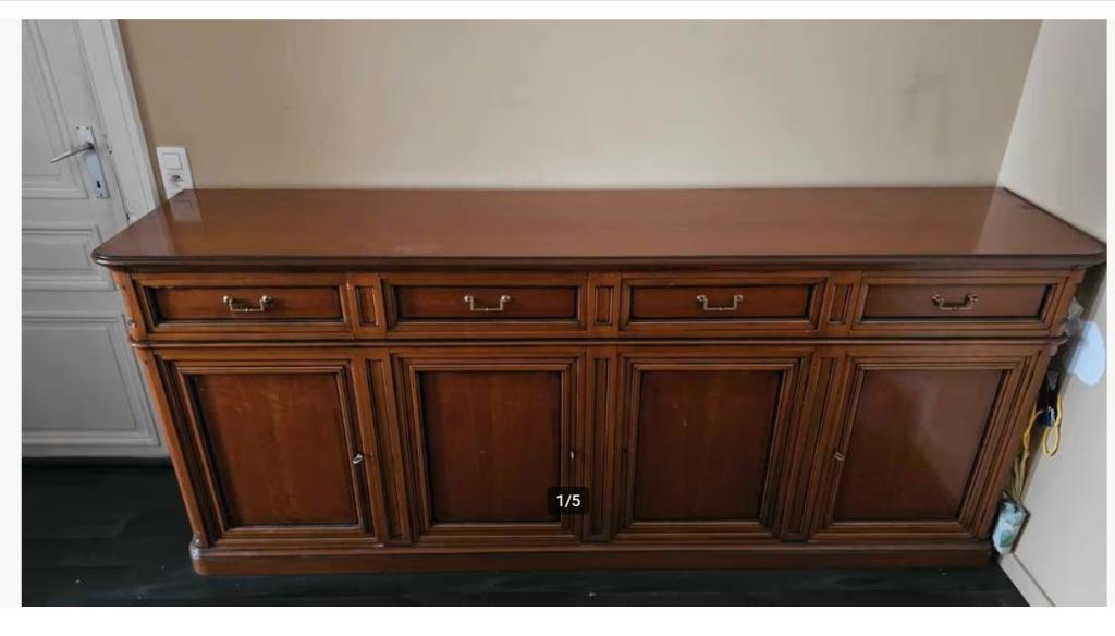 Dressoir largeur 345 profondeur 53 hauteur 103cm, 200 cm ou plus, Enlèvement, Utilisé, Classique