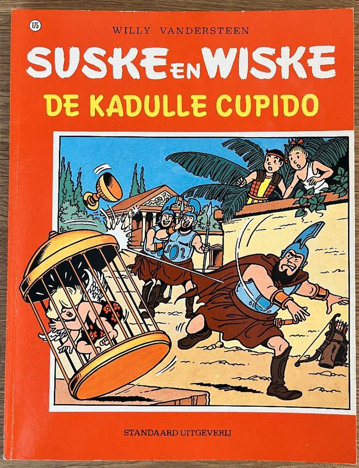 Suske en Wiske - De kadulle Cupido - 175 (1988) Strip, Boeken, Stripverhalen, Zo goed als nieuw, Eén stripboek