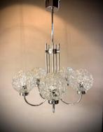 💡 Lustre orbital vintage 💡, Enlèvement, Comme neuf, Verre, Minimalistisch retro