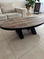 Table basse style industriel, Maison & Meubles, Enlèvement, Comme neuf