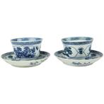 Set Chinees porselein kop en schotel ca. 1760–1820, Antiek en Kunst, Antiek | Servies compleet, Ophalen of Verzenden