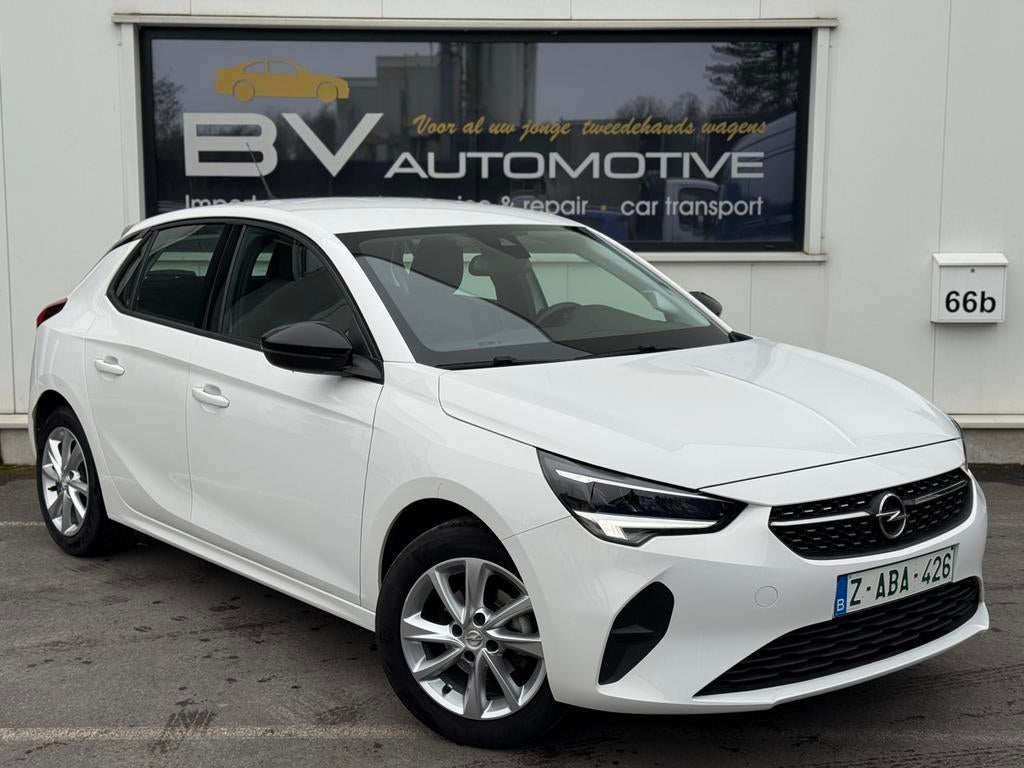 OPEL CORSA 1.2i - CARPLAY - AIRCO -  LED, Auto's, Voorwielaandrijving, Stof, 1055 kg, Wit