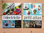 2 kinderboeken Alain Gré 1969 L’électricité Petit Atlas, Ophalen of Verzenden, Gelezen, Non-fictie