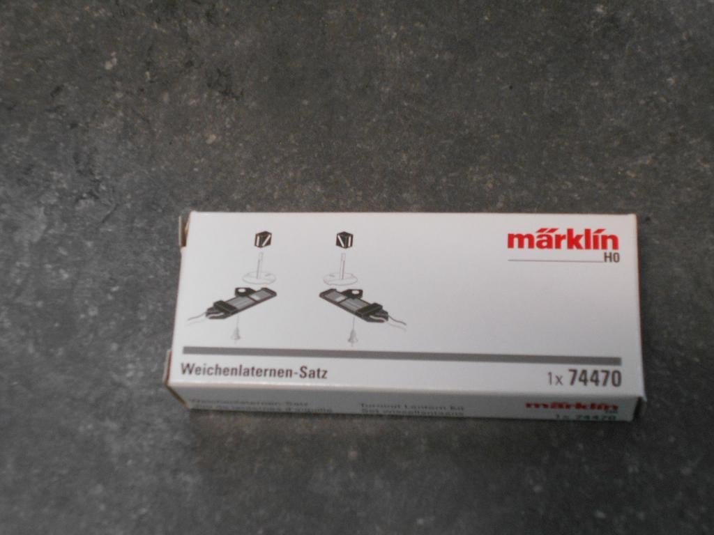 marklin H0 74470 set wissellantaarns in nieuwstaat, Hobby en Vrije tijd, Modeltreinen | H0, Zo goed als nieuw, Wisselstroom, Märklin