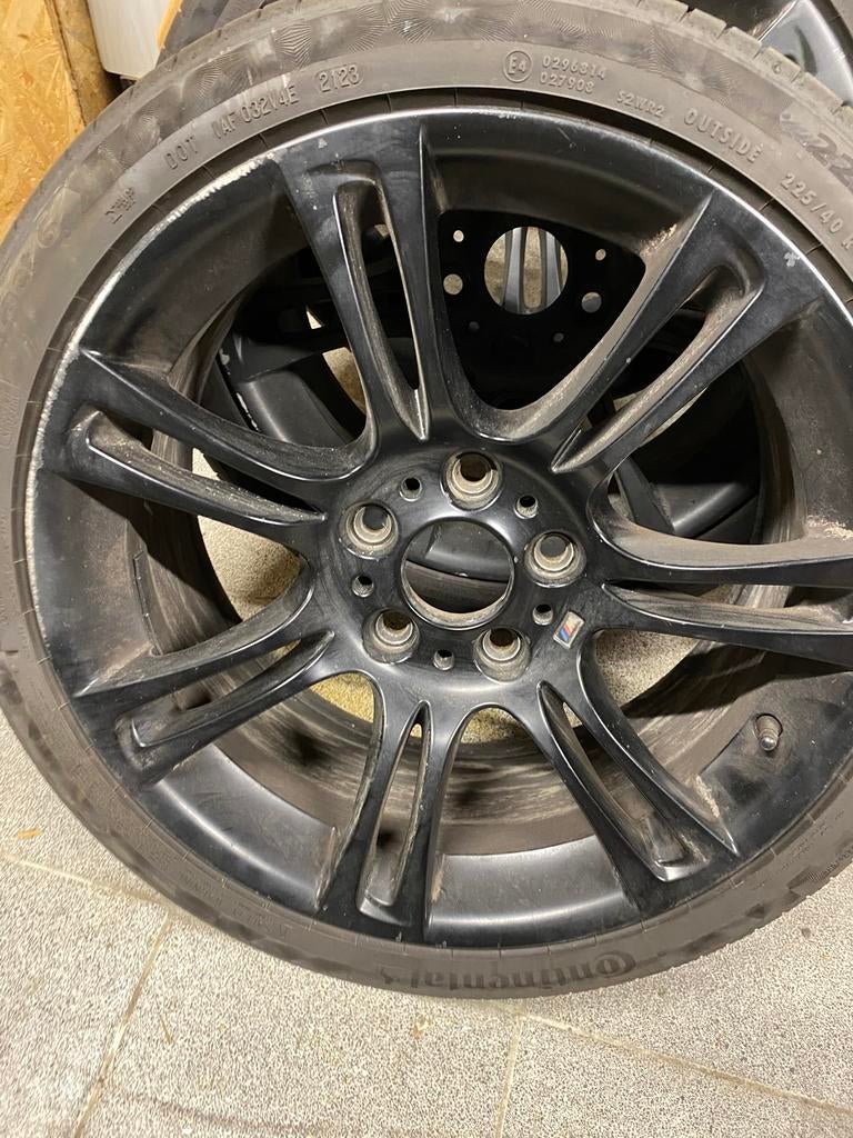 Bmw velgen met zomerbanden, Autos : Pièces & Accessoires, Pneus & Jantes, Pneus et Jantes, Véhicule de tourisme, Pneus été, 18 pouces