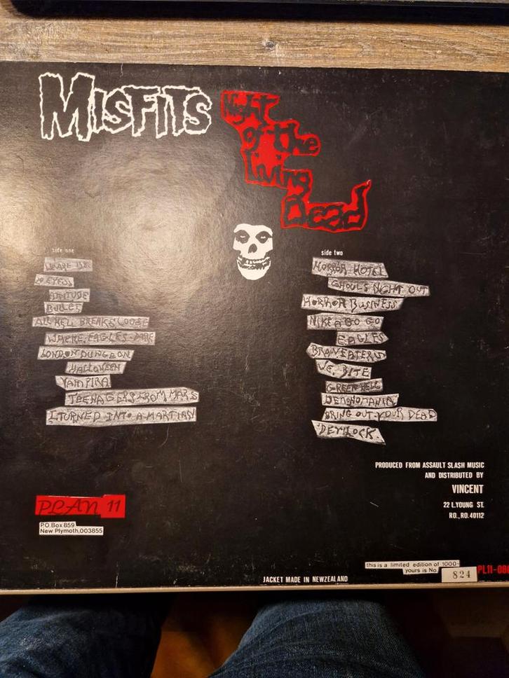 Des disques très spéciaux et très recherchés de The Misfits., CD & DVD, Vinyles | Rock, Enlèvement ou Envoi