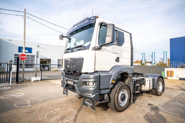 MAN TGS 18.510 BLS - 4X4H - HYDR. (bj 2022), Auto's, Vrachtwagens, Bedrijf, Te koop, 4x4, Airconditioning, Elektrische ramen, MAN