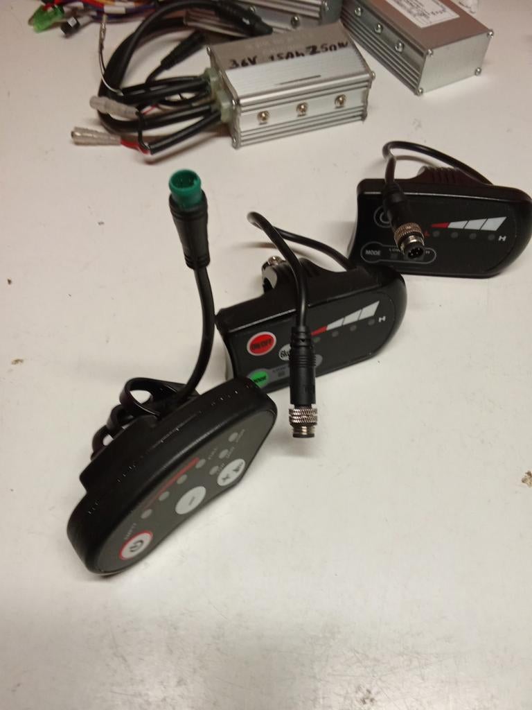 Fietsdisplays en -controllers, Ophalen