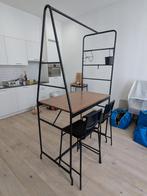 Ikea hoogtafel HAVERUD met 2 stoelen, Huis en Inrichting, Ophalen