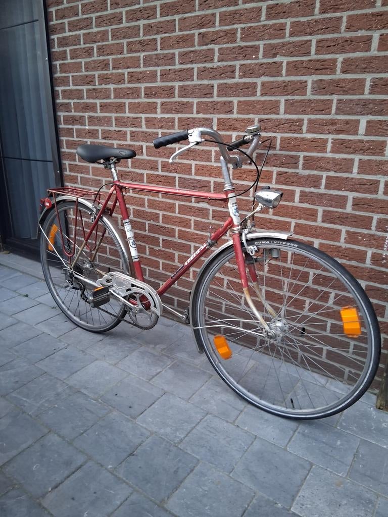 Retro Herenfiets Thompson, Fietsen en Brommers, Ophalen