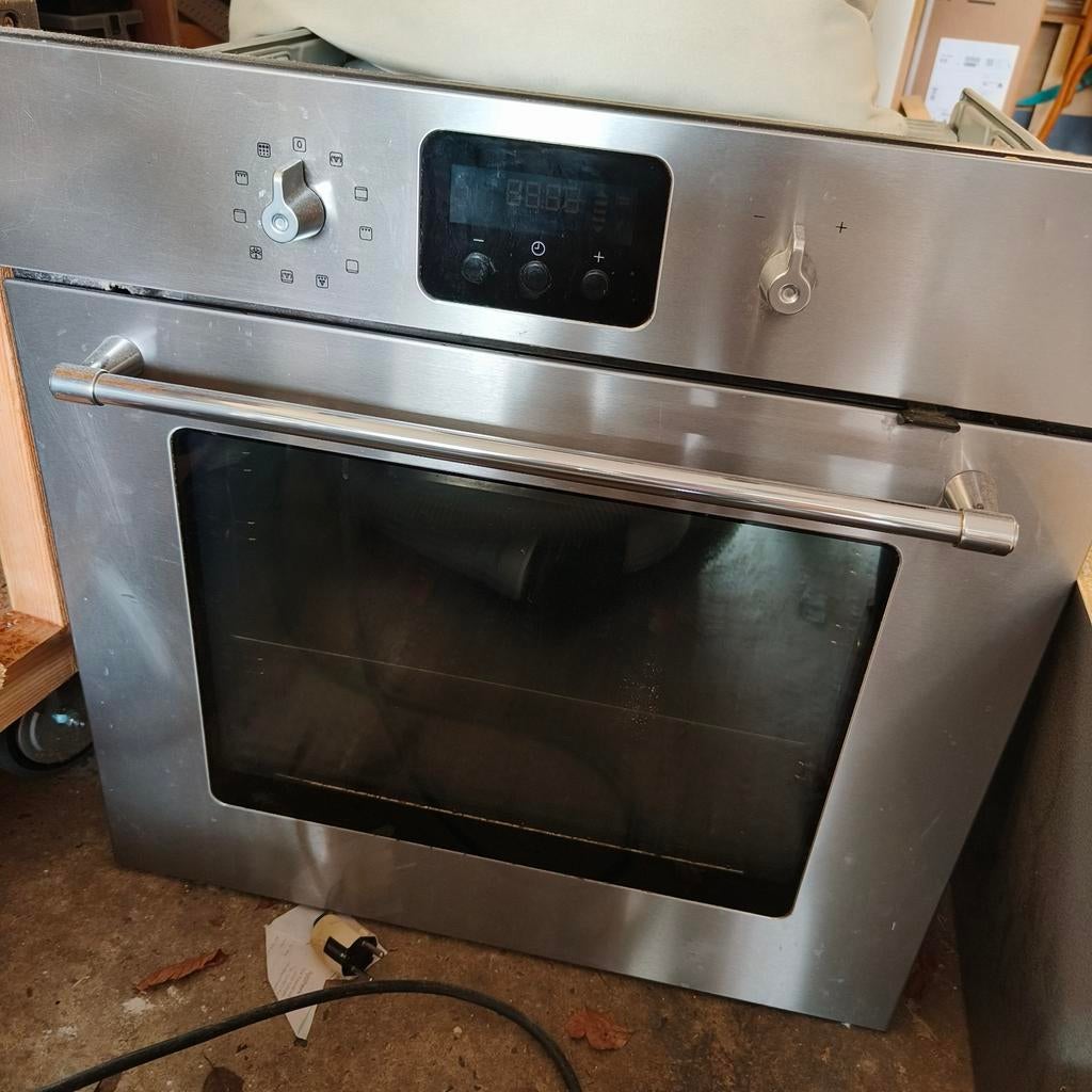 Inbouwoven Ikea, Gebruikt, Hete lucht, 60 cm of meer, Oven met grill
