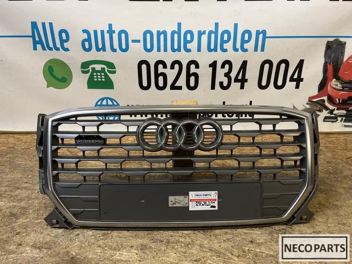 AUDI Q2 S-LINE GRILL GRILLEN ORIGINEEL 81A853651, Auto-onderdelen, Carrosserie, Bumper, Audi, Achter, Gebruikt, Ophalen of Verzenden