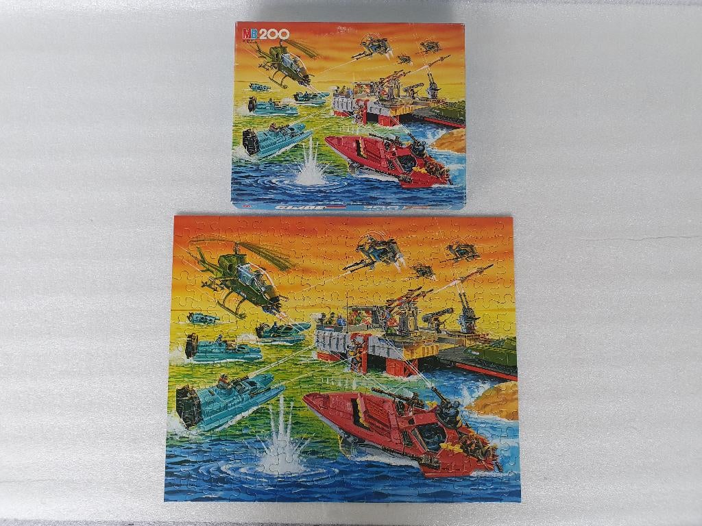Puzzel GI Joe 3100.20 (MB, Hasbro, 1986), Enlèvement ou Envoi, Utilisé