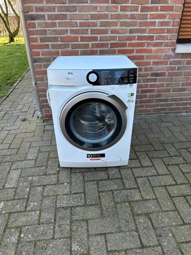 AEG wasmachine 1400tm A+++ 8kg 8000serie proper staat, Electroménager, Lave-linge, Comme neuf, Chargeur frontal, 6 à 8 kg, 90 à 95 cm