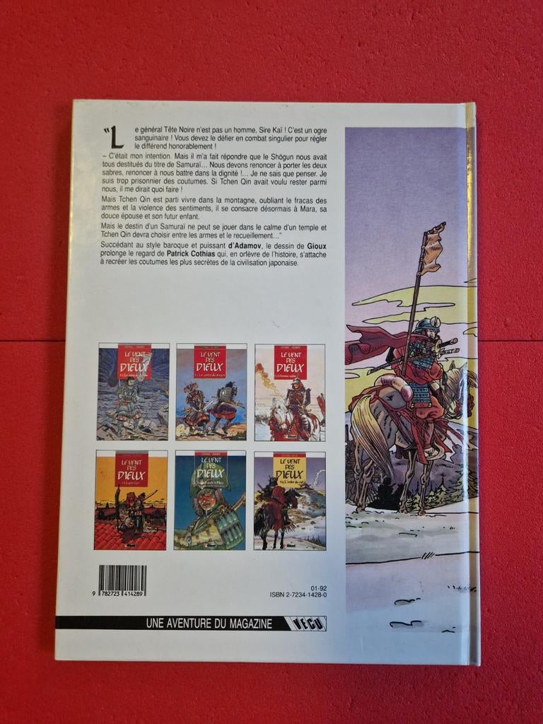 Bd le vent des dieux 6,EO, Enlèvement ou Envoi