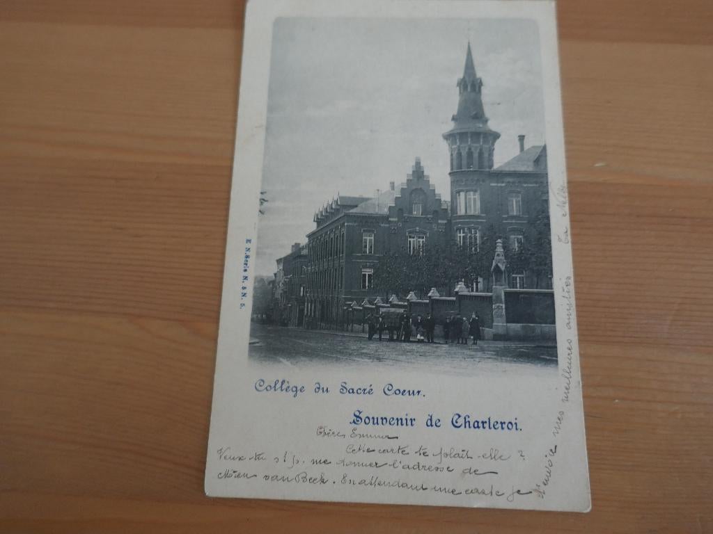 collège du Sacré-Cœur de Charleroi, Collections, Envoi, Affranchie, Hainaut