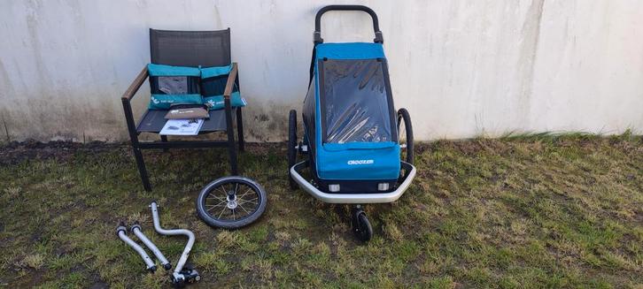 Croozer kids pour 1 enfant avec tous les accessoires 👌, Vélos & Vélomoteurs, Accessoires vélo | Remorques, Comme neuf, Remorque pour enfant